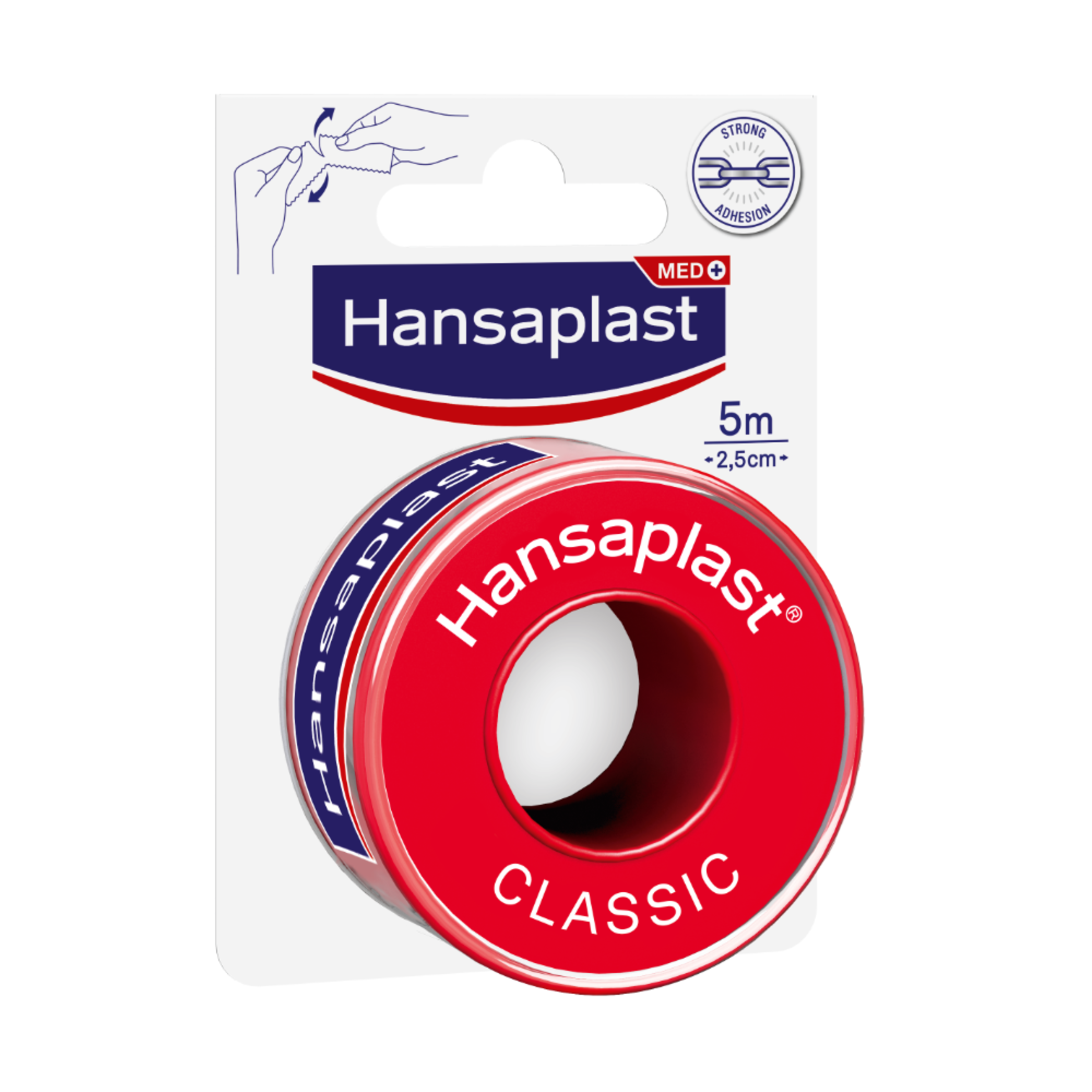 Hansaplast Fixierpflaster Classic 5m x 2,5cm