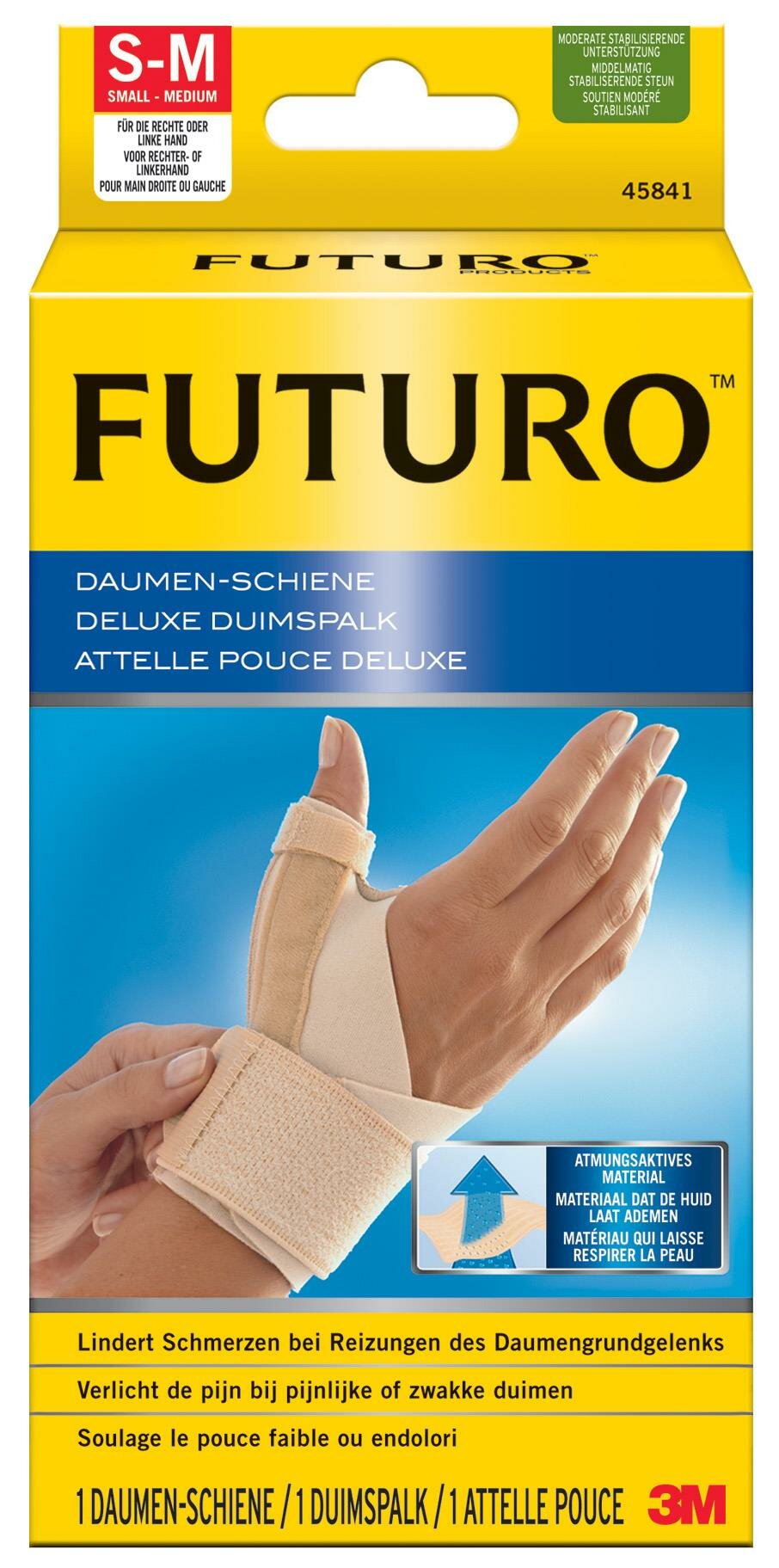 FUTURO™ Daumen-Schiene 45841, S/M (12.7 - 19.1 cm)