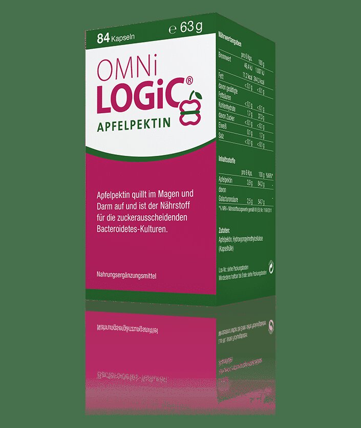 OMNi-LOGiC® Apfelpektin, 84 Kapseln