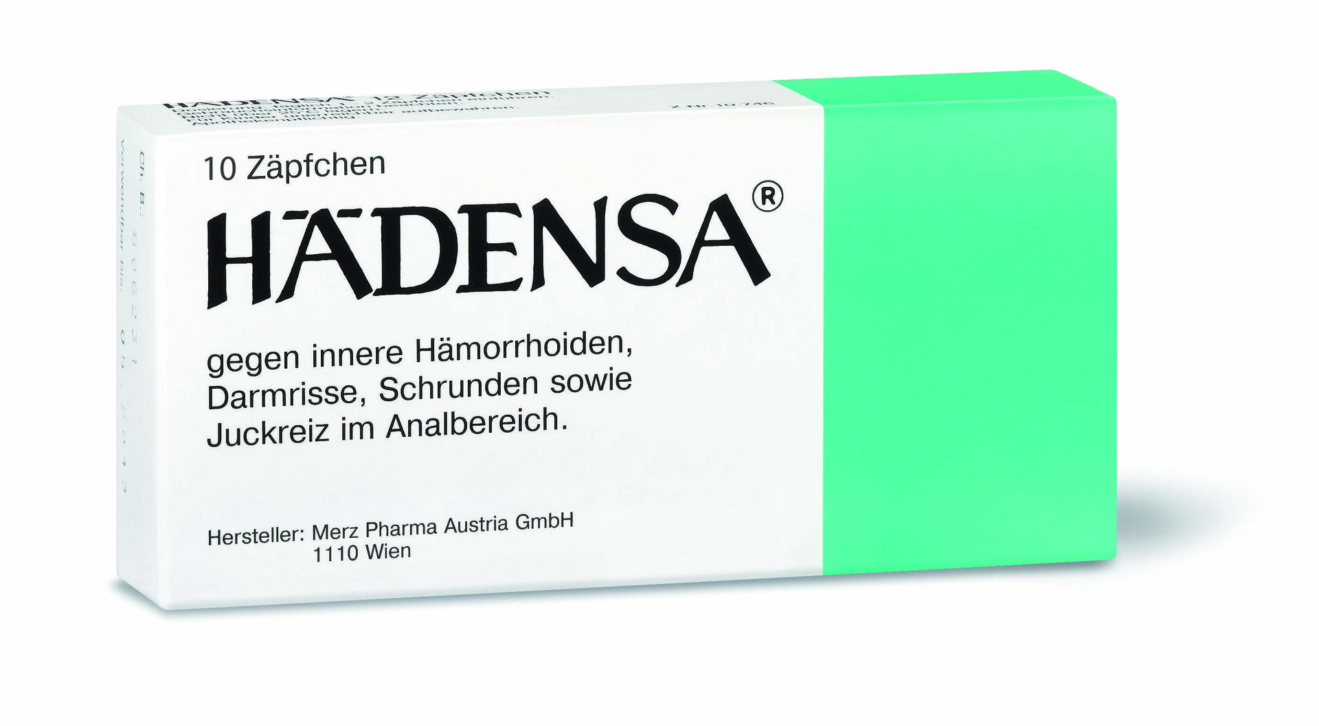 HÄDENSA Zäpfchen gegen Hämorrhoiden