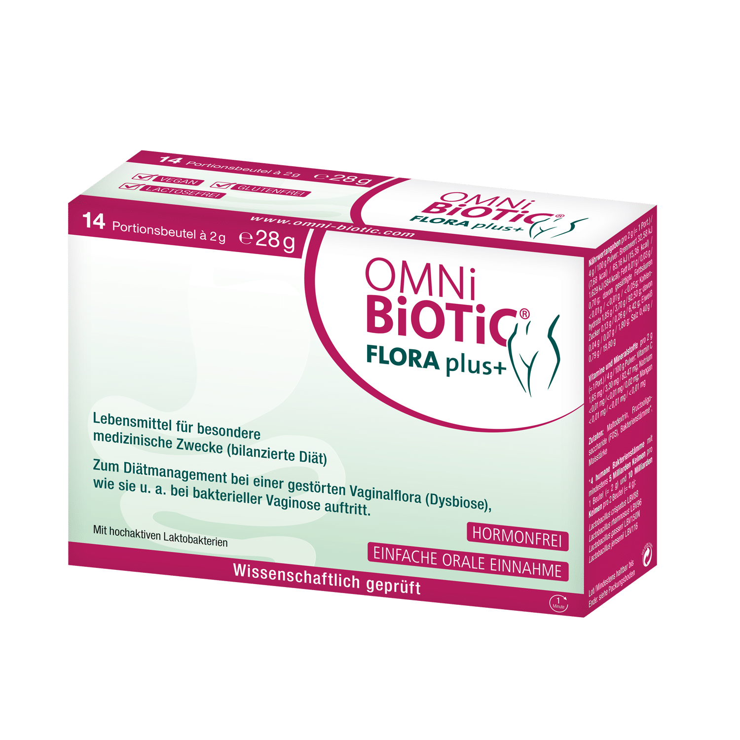 OMNi-BiOTiC®  FLORA plus, 14 Sachets à 2g