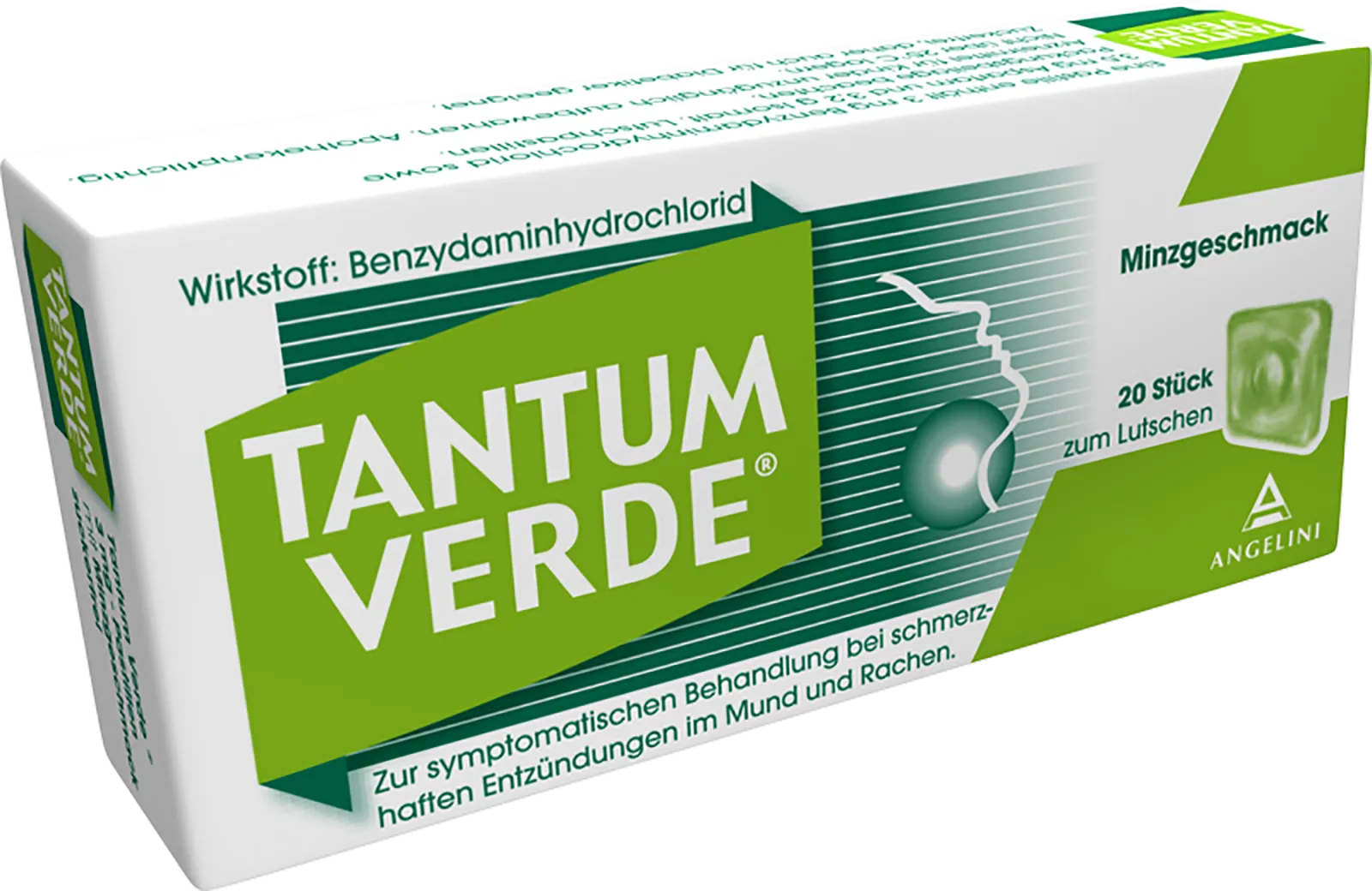 Tantum-Verde Pastillen Minze 20 Stück