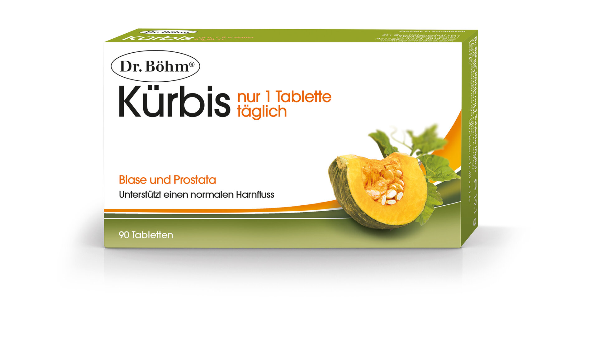 Dr. Böhm Kürbis nur 1 Tablette täglich