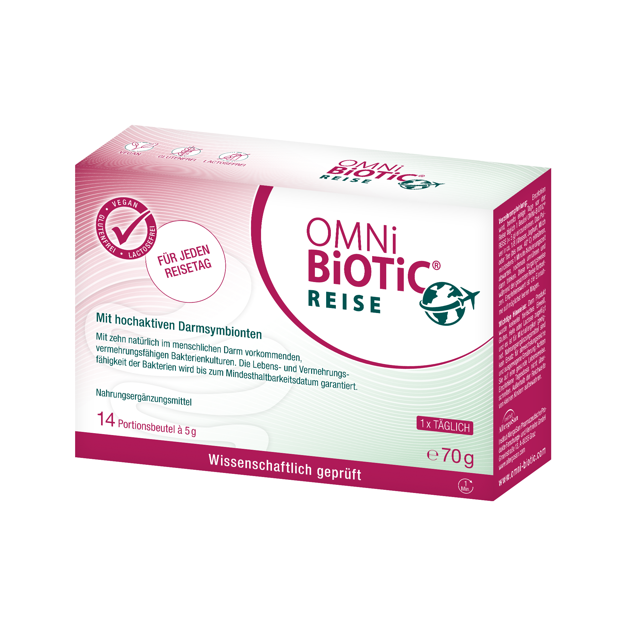 OMNi-BiOTiC® Reise, 14 Sachets a 5g