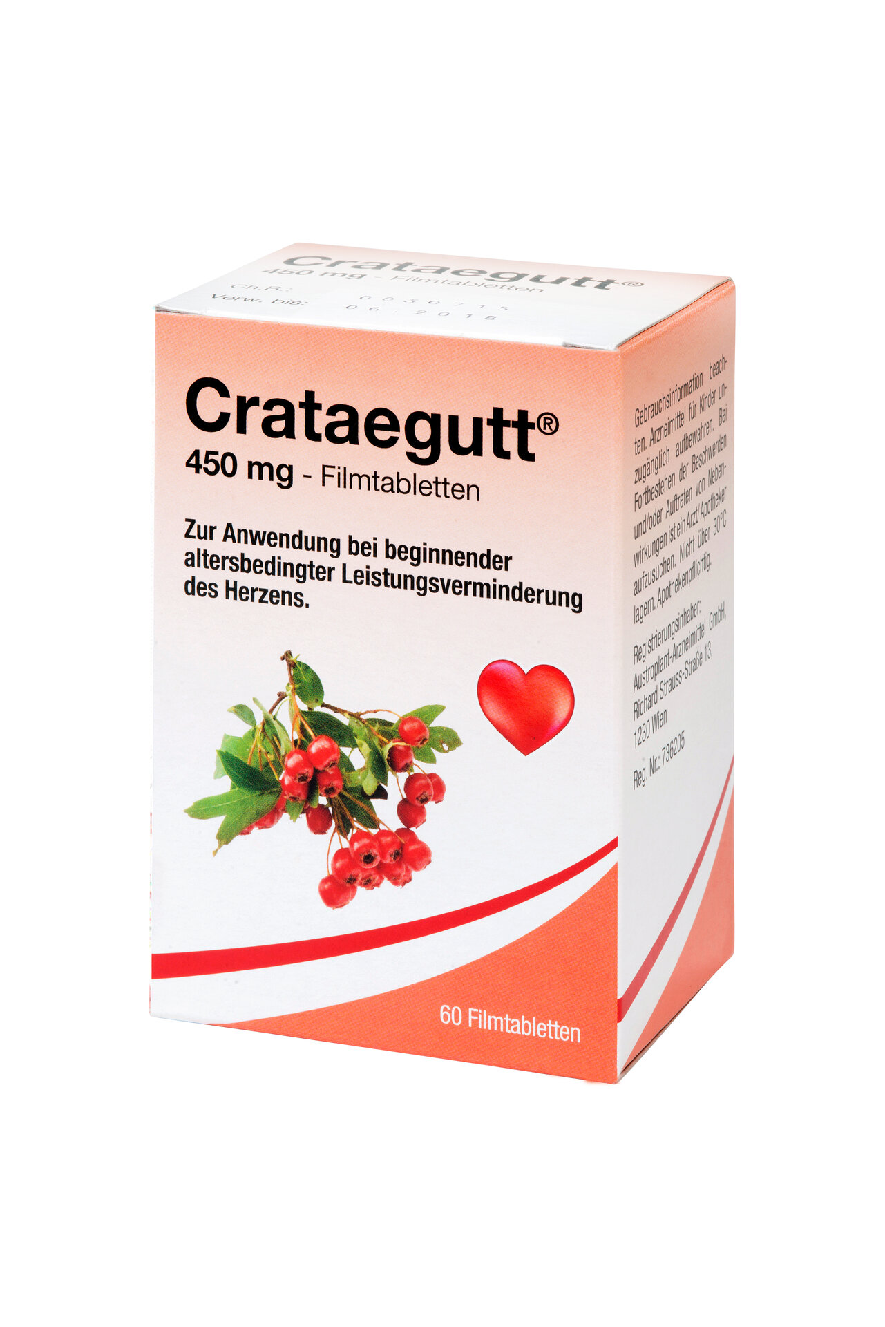 CRATAEGUTT FILMTABLETTEN 450MG