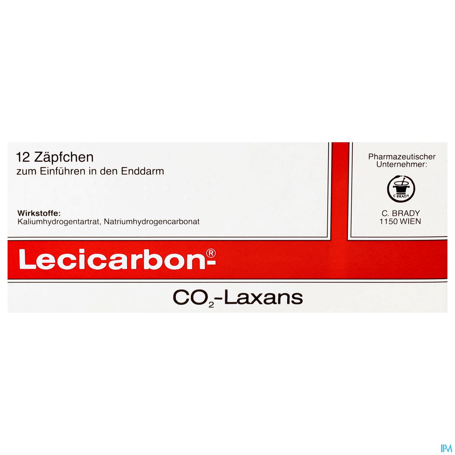 LECICARBON SUPP 12ST
