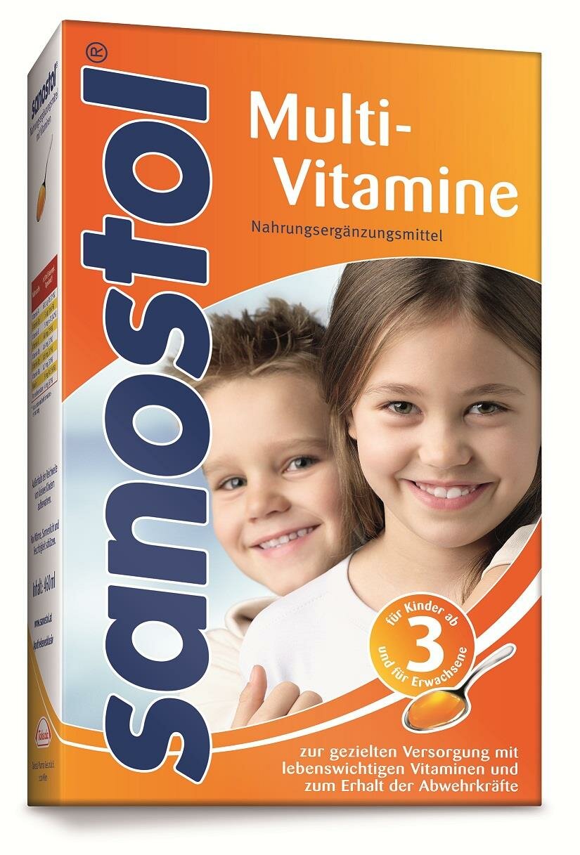 Sanostol Multivitamin/saft 230ml