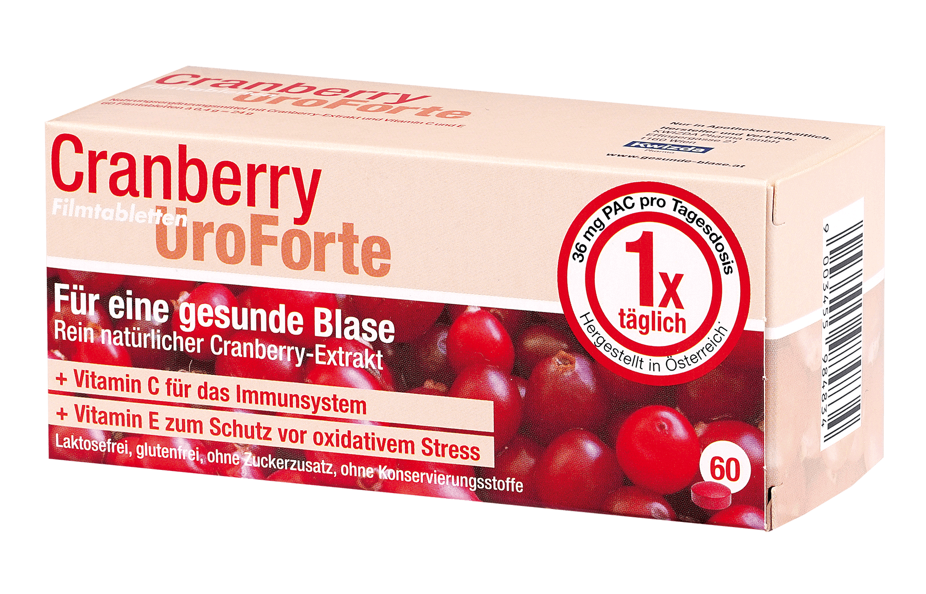 BIOGELAT CRANBERRY UroForte-Filmtabletten