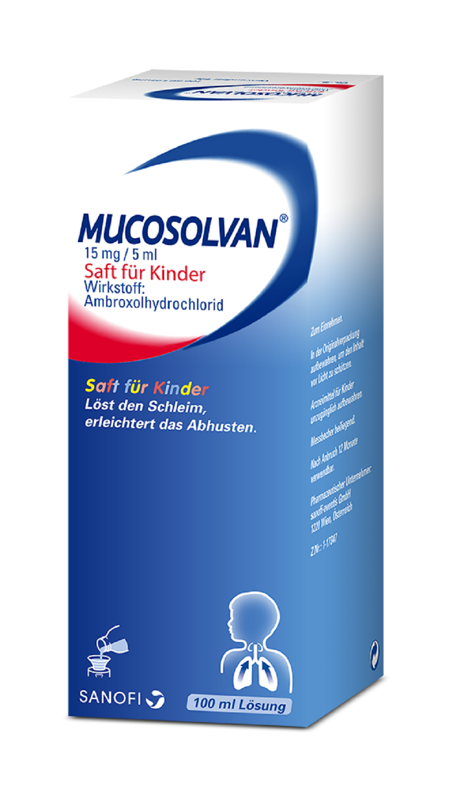 Mucosolvan® 15 mg / 5 ml - Saft für Kinder