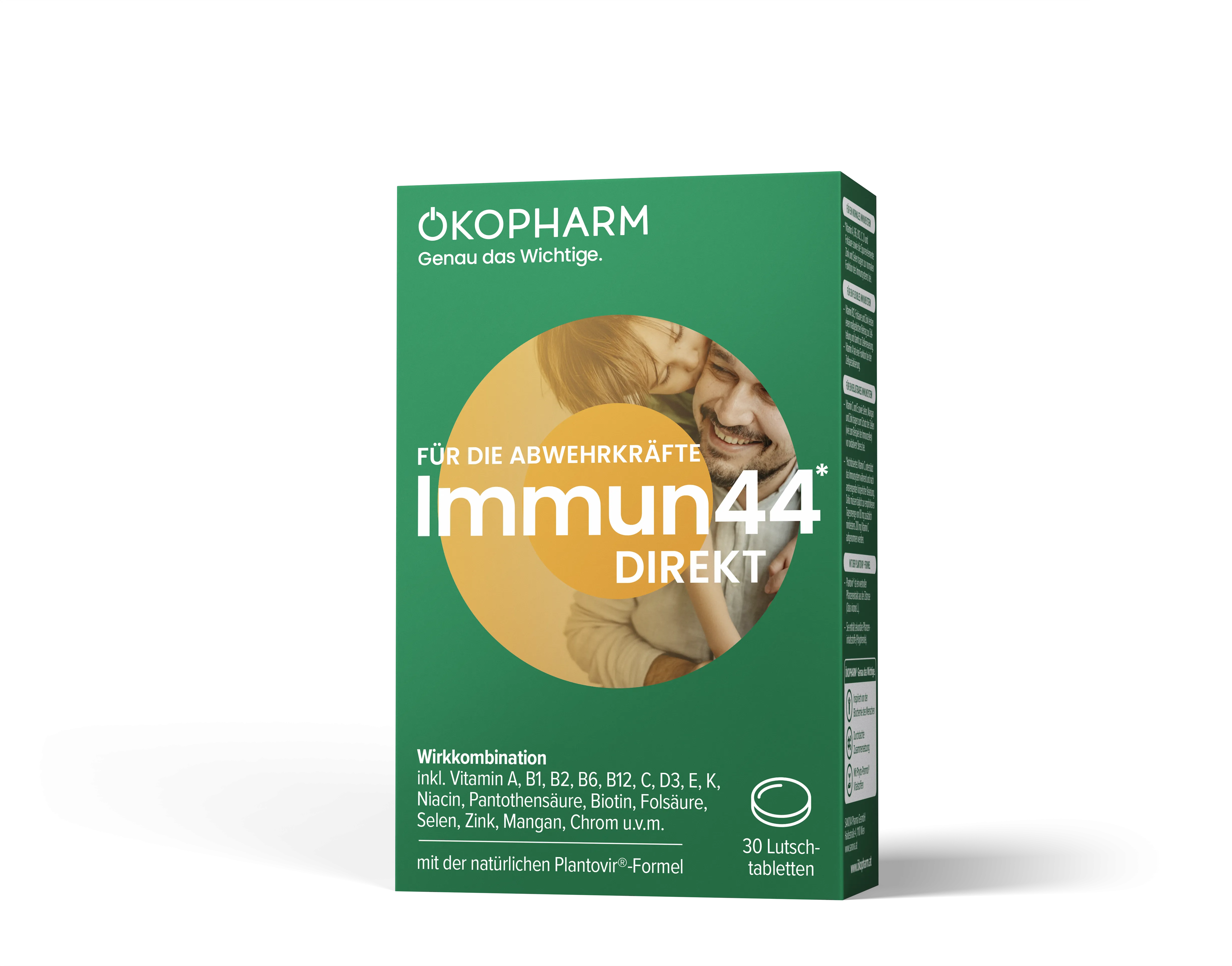 Ökopharm® Wirkkombination für die Abwehrkräfte Immun44® Direkt Lutschtabletten 30ST