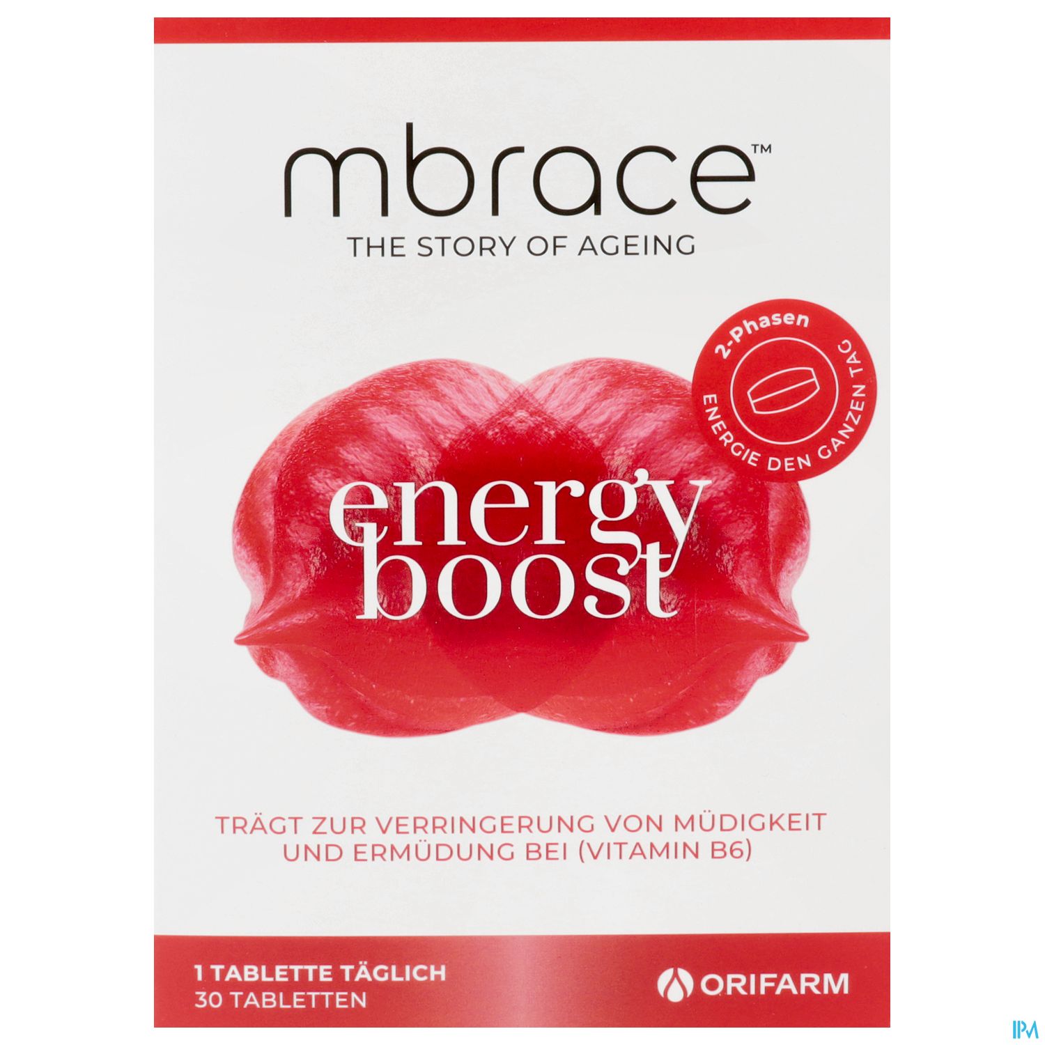 Mbrace Tabl Energy Boost 30st