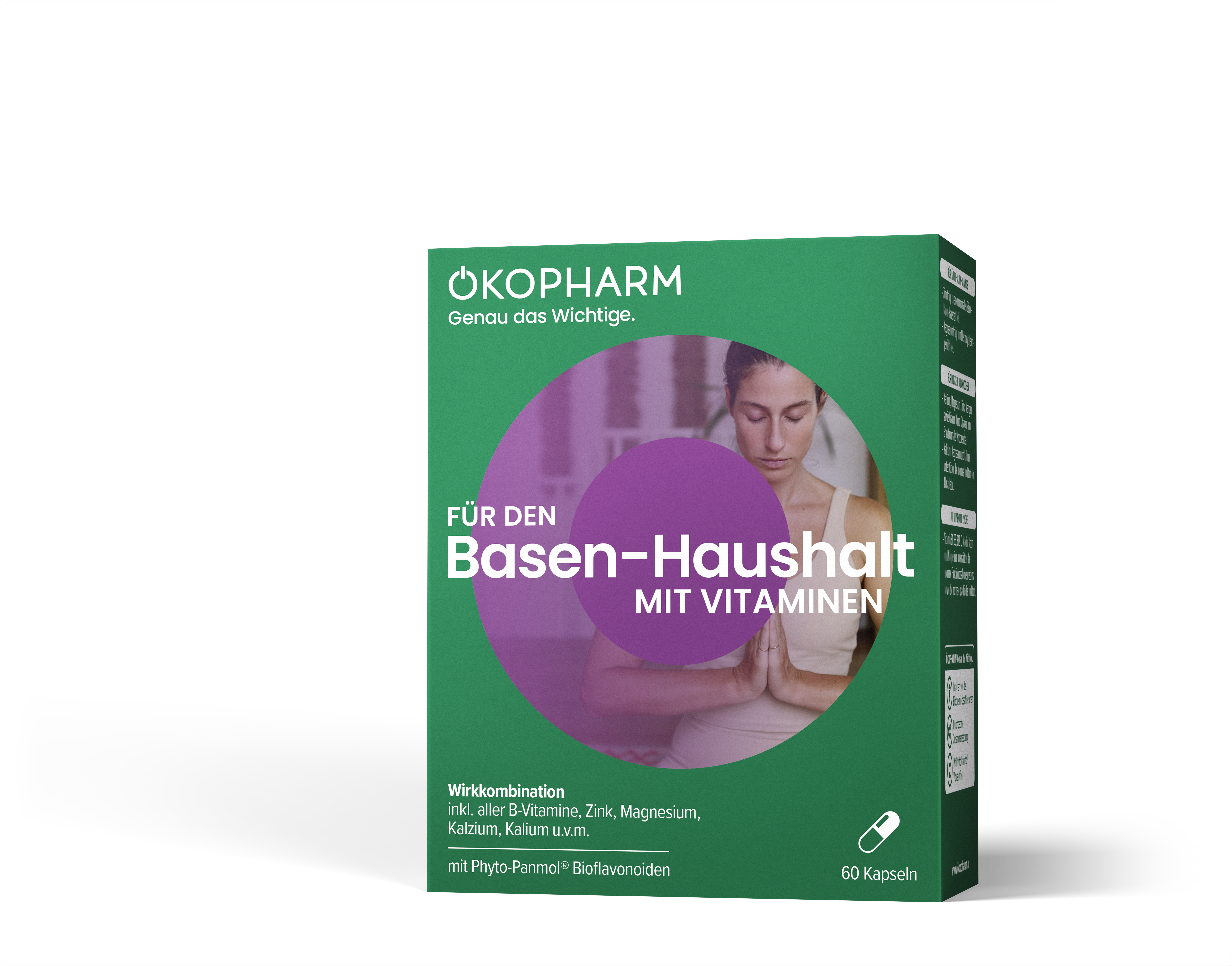Ökopharm® Wirkkombination für den Basen-Haushalt mit Vitaminen Kapseln 60 ST