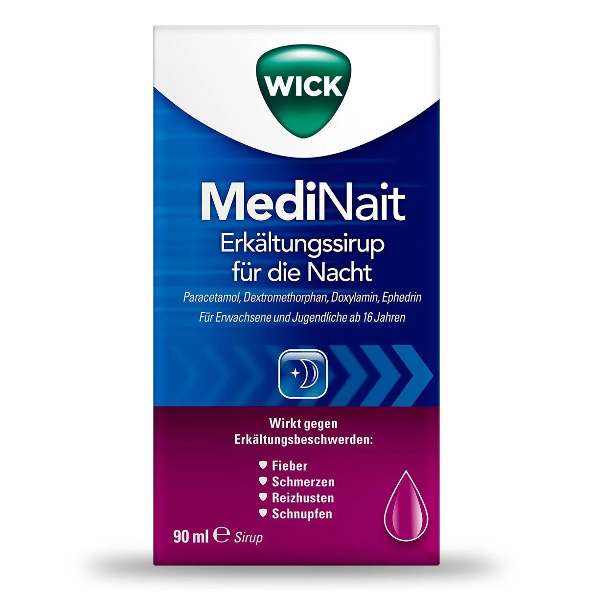 WICK MEDINAIT ERKÄLTUNGSSIRUP FÜR DIE NACHT, Shop-Kennzeichen: Variante 1434261