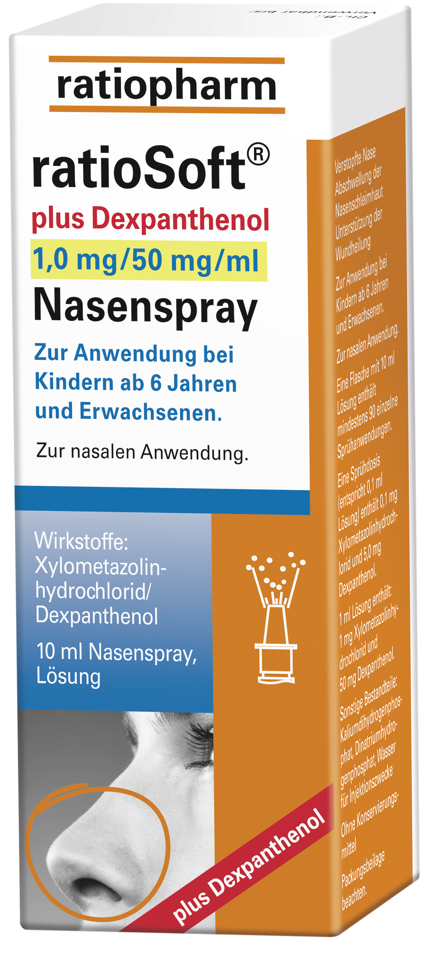 ratioSoft® PLUS Dexpanthenol 1,0 mg Nasenspray