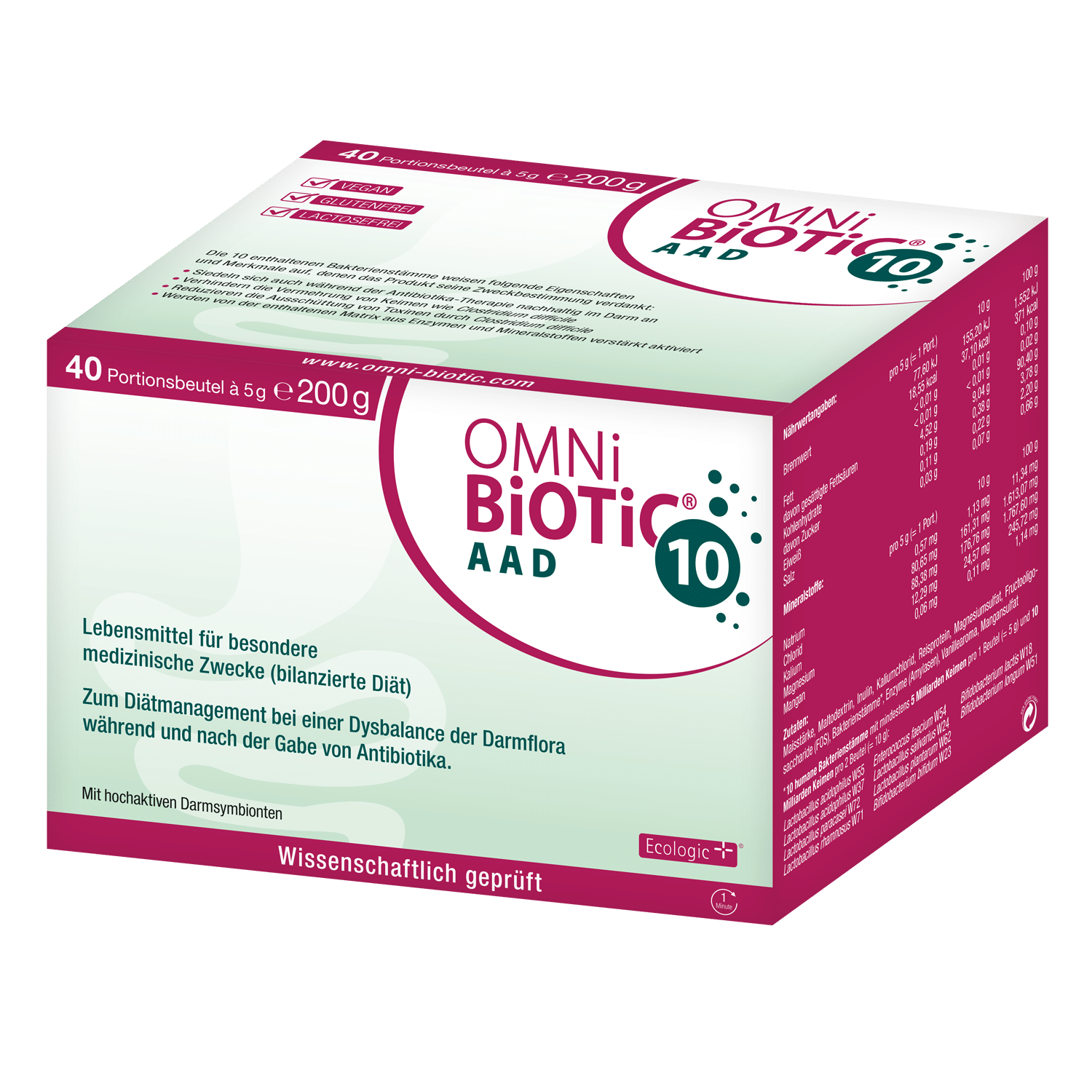 OMNi-BiOTiC® 10 AAD, 10 Sachets a 5g