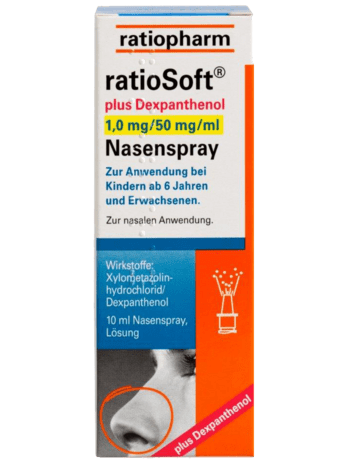 Ratiosoft Nasenspray mit Dexpanthenol 1,0g/50ml 10...