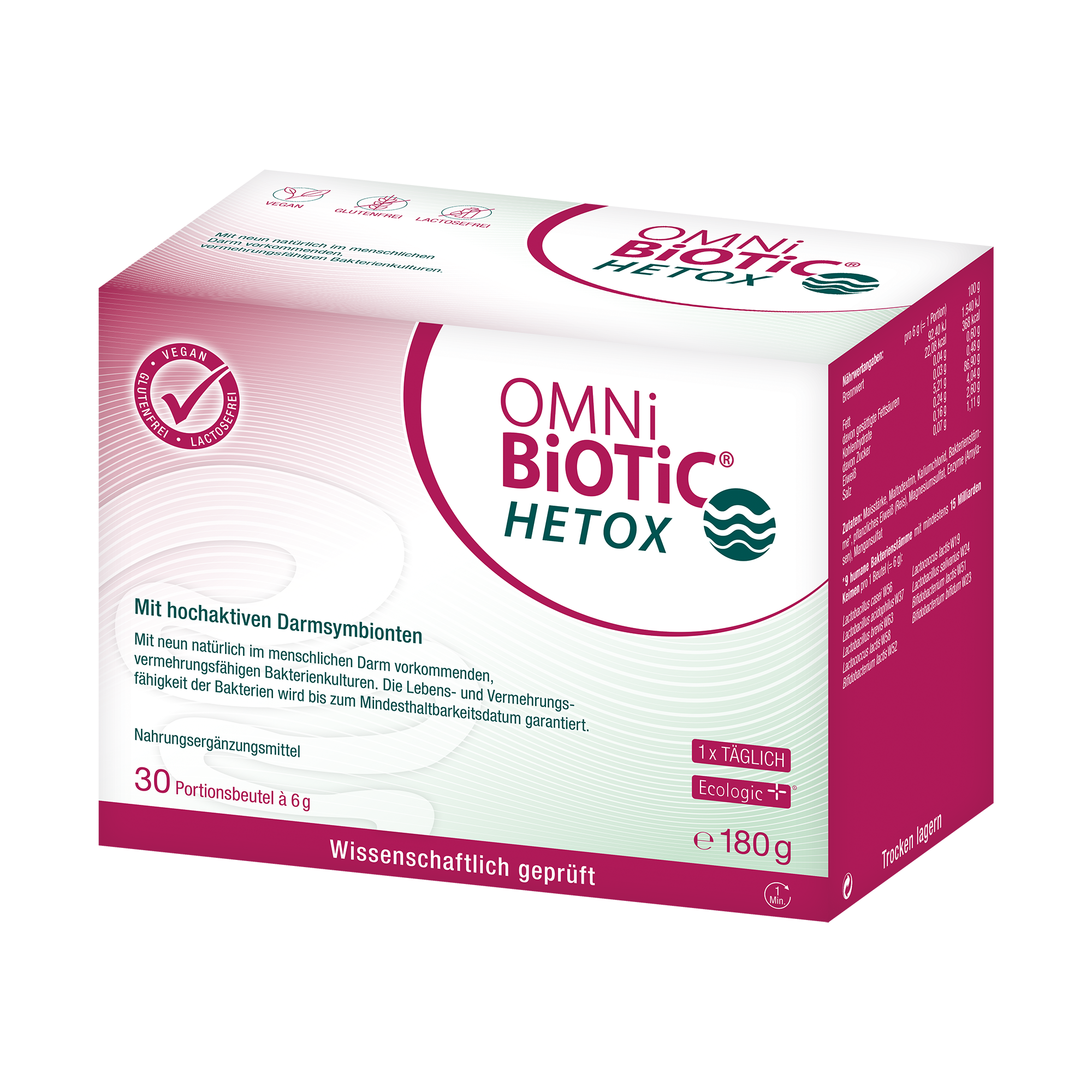OMNi-BiOTiC® HETOX, 30 Sachets á 6g