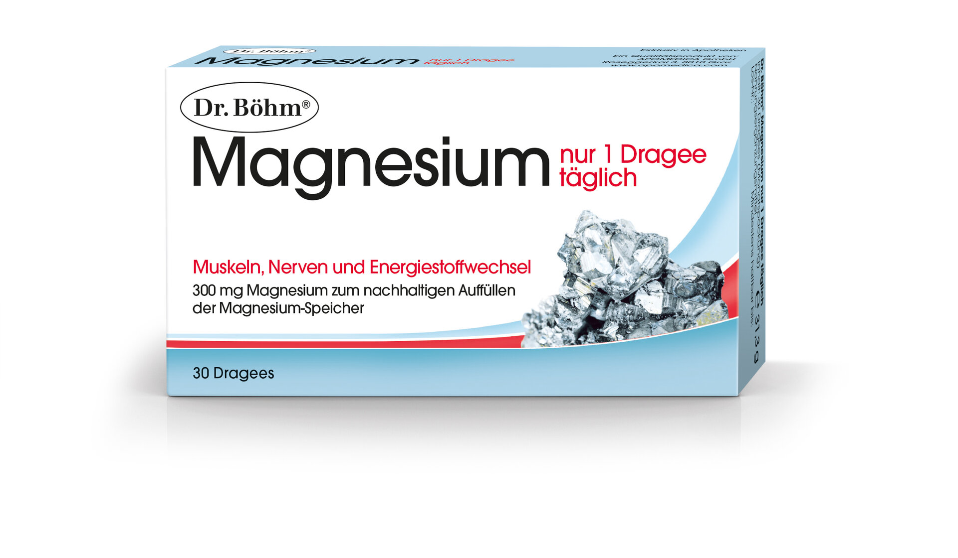 Dr. Böhm Magnesium nur 1 Dragee täglich