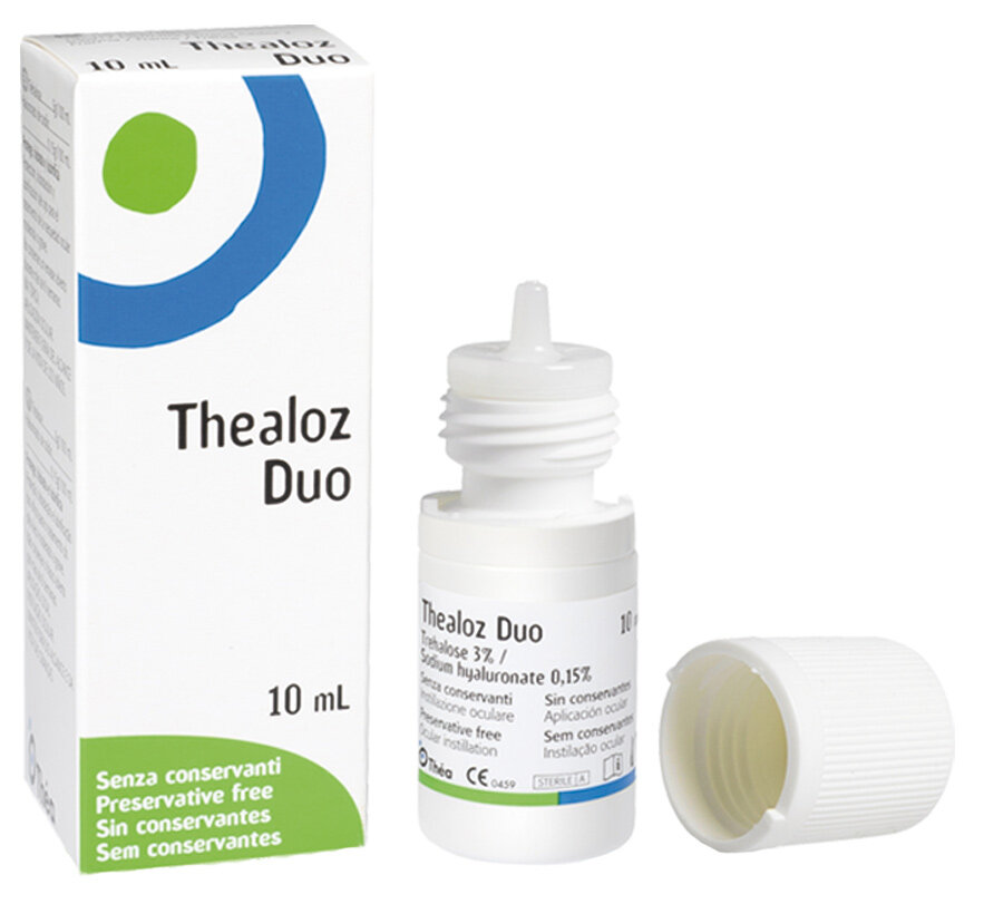 Thealoz Duo Augentropfen 10ml 1 Stück