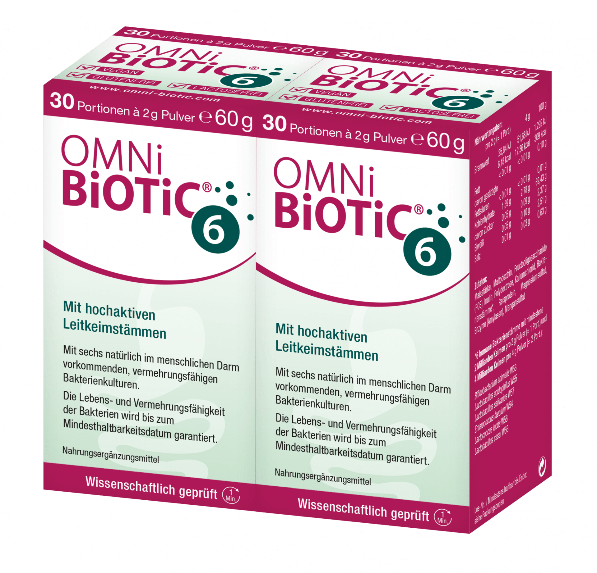 OMNi-BiOTiC® 6, 2x60g