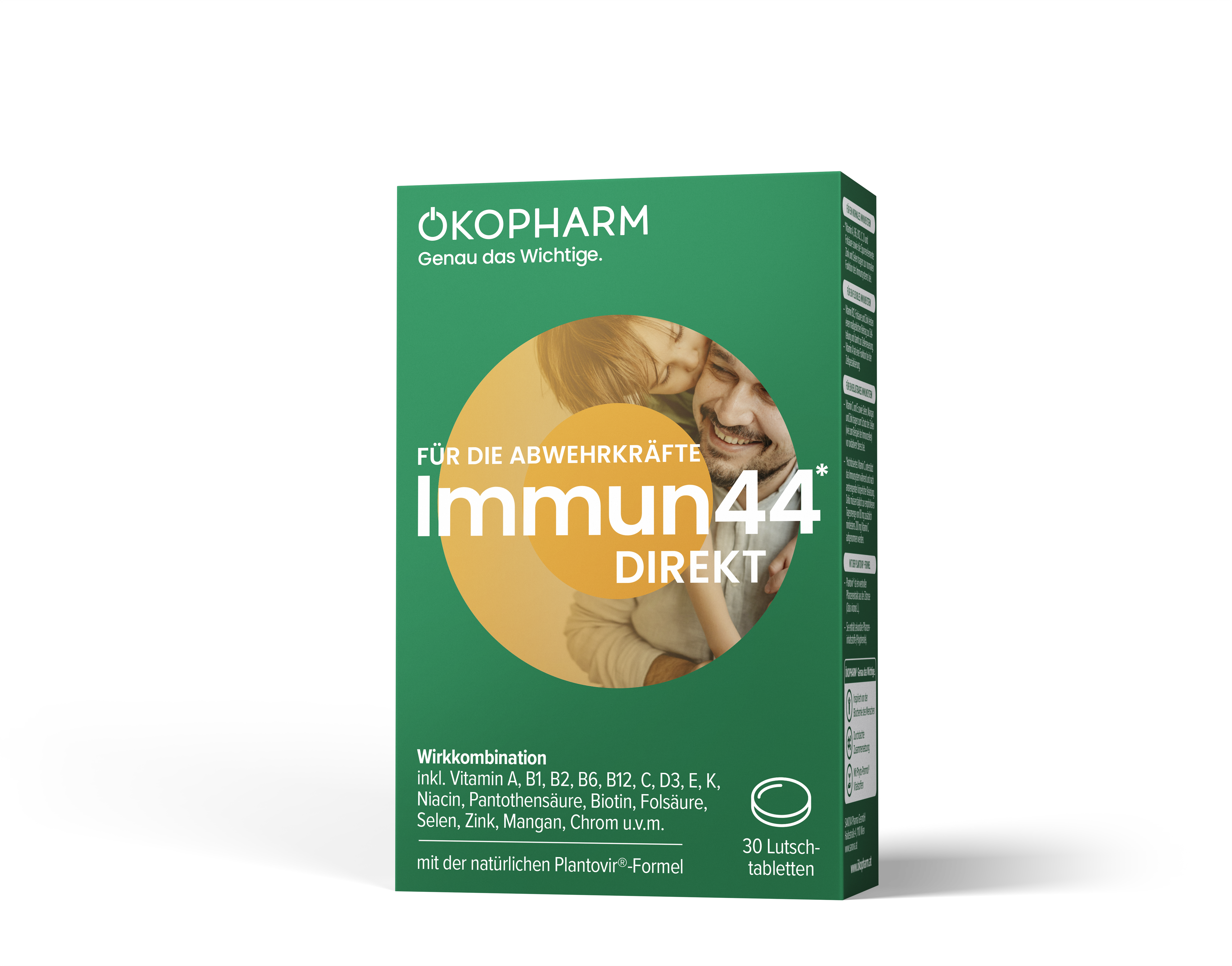 Ökopharm® Wirkkombination für die Abwehrkräfte Immun44® Direkt Lutschtabletten 30ST